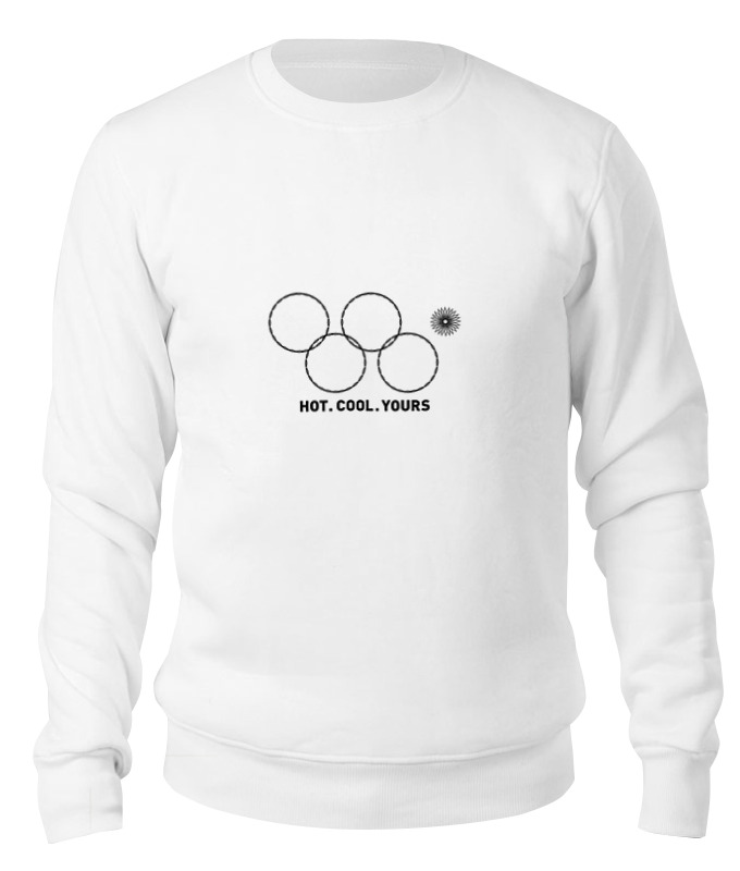 Printio Свитшот унисекс хлопковый Олимпийские кольца в сочи 2014