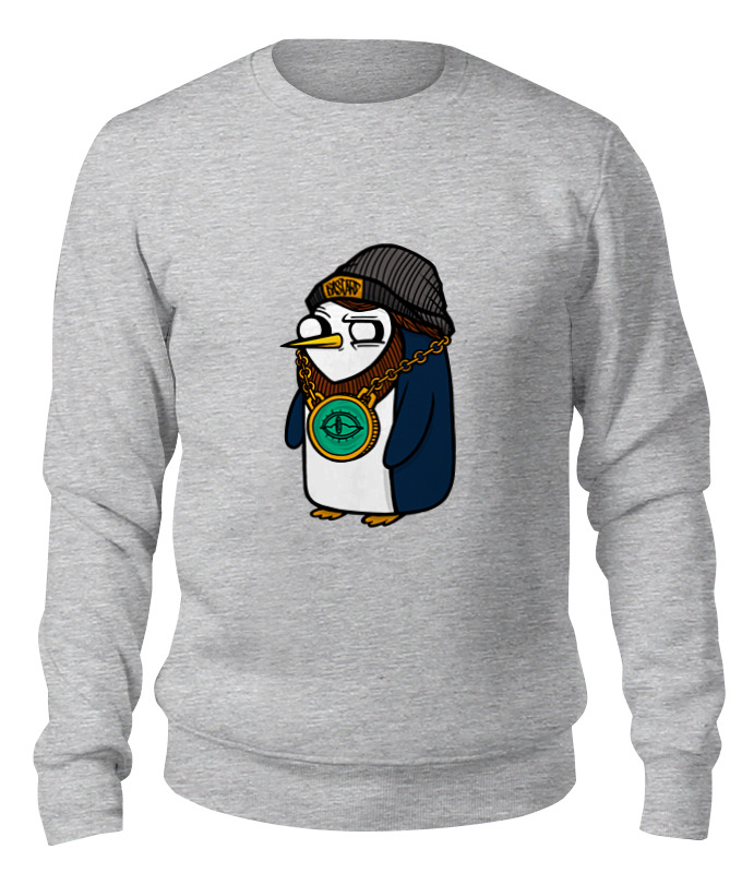 Printio Свитшот унисекс хлопковый Пингвинчик