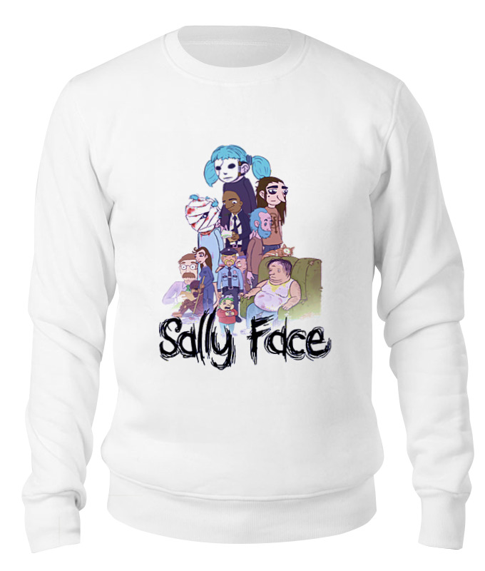 Printio Свитшот унисекс хлопковый Sally face (салли фейс) printio кружка sally face салли фейс