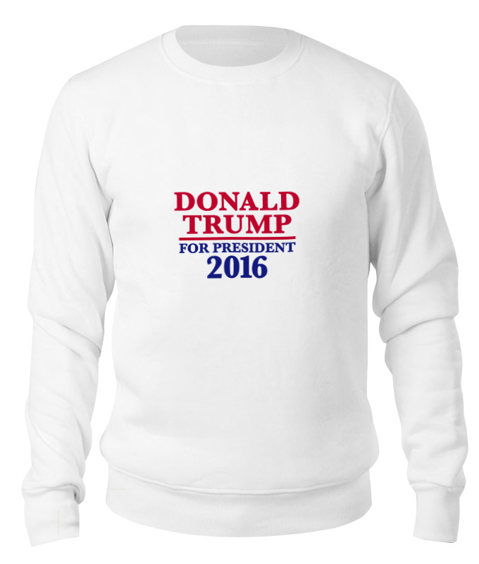 Printio Свитшот унисекс хлопковый Donald trump 2016 printio футболка классическая donald trump 2016
