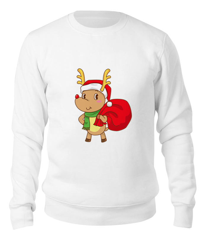 Printio Свитшот унисекс хлопковый Новый год