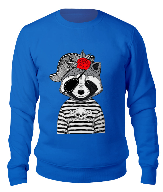 Printio Свитшот унисекс хлопковый Енотик