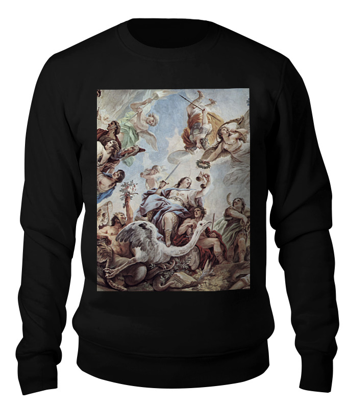 Printio Свитшот унисекс хлопковый Правосудие (лука джордано)