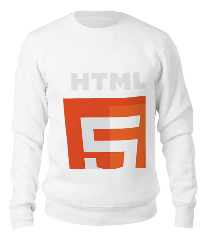 Printio Свитшот унисекс хлопковый Html5