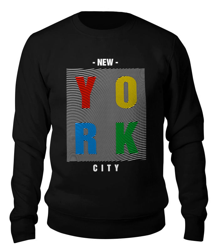 Printio Свитшот унисекс хлопковый New york city