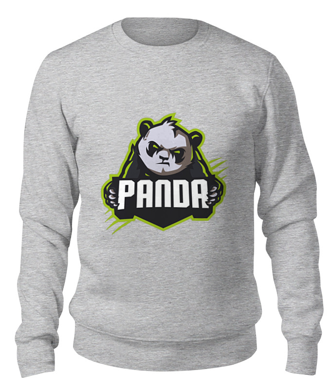 Printio Свитшот унисекс хлопковый Панда