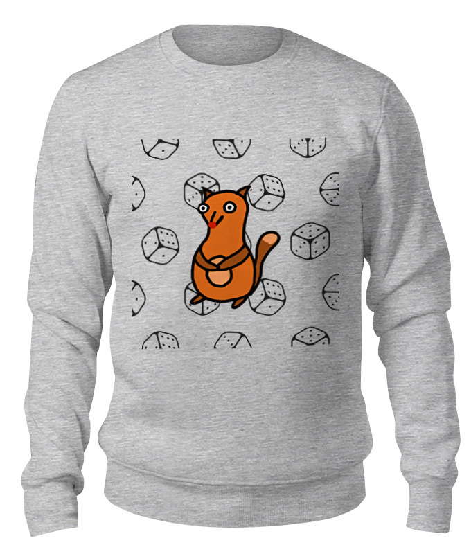 Printio Свитшот унисекс хлопковый Аномальный лiс