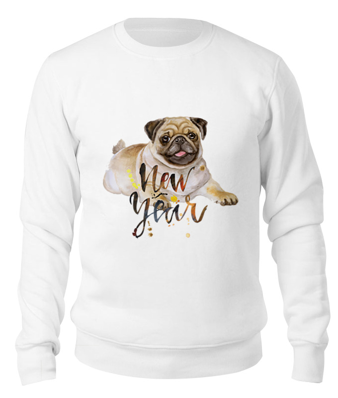 Printio Свитшот унисекс хлопковый Новый год