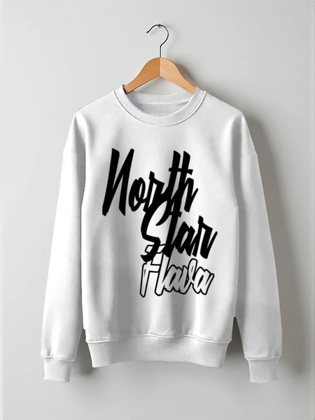 Заказать свитшот в Москве. Свитшот унисекс хлопковый North Star Flava от northstarshop@mail.ru - готовые дизайны и нанесение принтов.