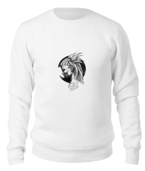Заказать свитшот в Москве. Свитшот унисекс хлопковый i fink u freeky от YellowCloverShop - готовые дизайны и нанесение принтов.