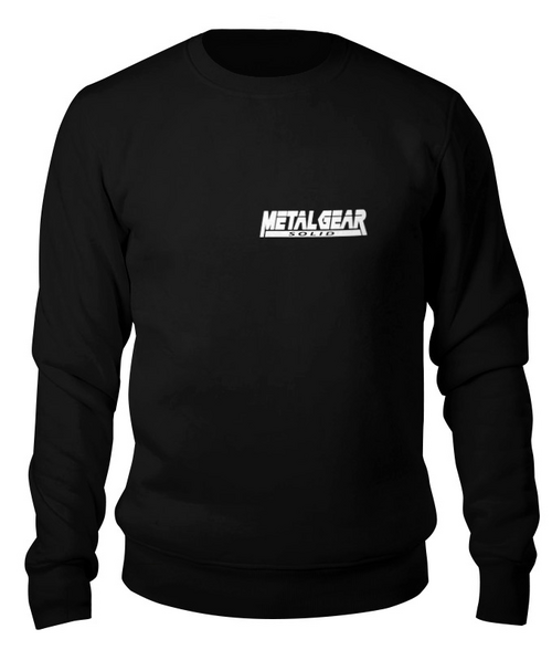 Заказать свитшот в Москве. Свитшот унисекс хлопковый Metal Gear Solid от THE_NISE  - готовые дизайны и нанесение принтов.