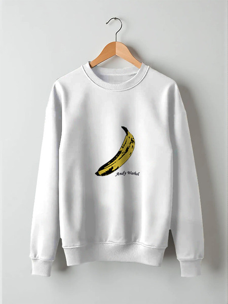 Заказать свитшот в Москве. Свитшот унисекс хлопковый Andy banana от Антон Величко - готовые дизайны и нанесение принтов.