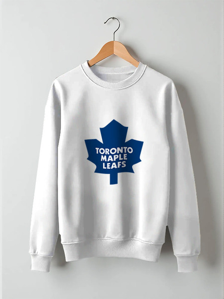 Заказать свитшот в Москве. Свитшот унисекс хлопковый Toronto Maple Leafs от BURNSHIRTS - готовые дизайны и нанесение принтов.