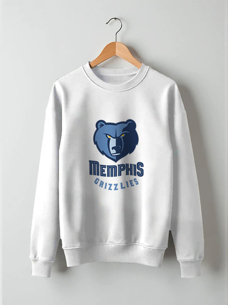Заказать свитшот в Москве. Свитшот унисекс хлопковый Memphis Grizzlies от BURNSHIRTS - готовые дизайны и нанесение принтов.