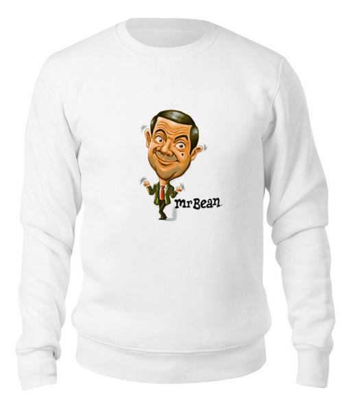 Заказать свитшот в Москве. Свитшот унисекс хлопковый Mr.Bean от Leichenwagen - готовые дизайны и нанесение принтов.