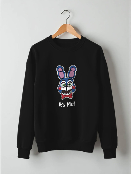 Заказать свитшот в Москве. Свитшот унисекс хлопковый Бонни ( Bonnie The Bunny) от cherdantcev - готовые дизайны и нанесение принтов.