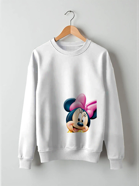 Заказать свитшот в Москве. Свитшот унисекс хлопковый Minnie от Printio - готовые дизайны и нанесение принтов.