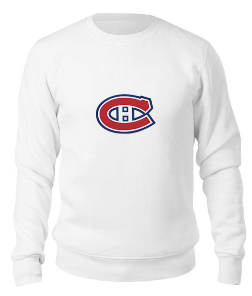 Заказать свитшот в Москве. Свитшот унисекс хлопковый Montreal Canadiens / NHL Canada от KinoArt - готовые дизайны и нанесение принтов.