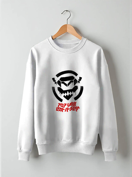 Заказать свитшот в Москве. Свитшот унисекс хлопковый Pop Will Eat Itself от OEX design - готовые дизайны и нанесение принтов.