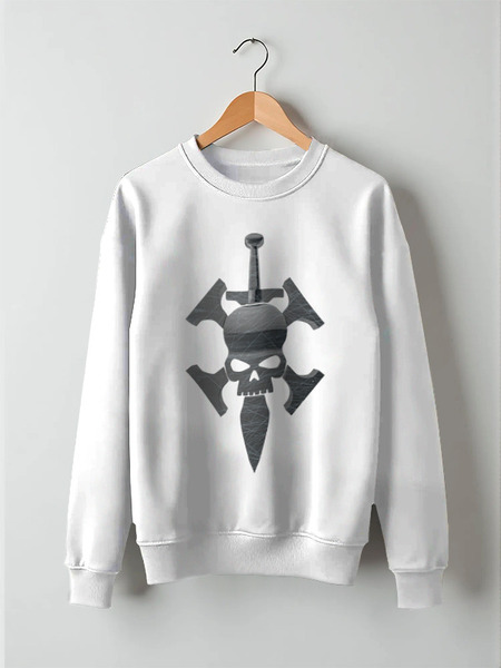 Заказать свитшот в Москве. Свитшот унисекс хлопковый Officio Assassinorum от GeekFox  - готовые дизайны и нанесение принтов.