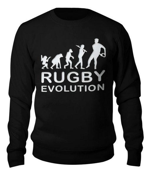 Заказать свитшот в Москве. Свитшот унисекс хлопковый Rugby evolution от rugby - готовые дизайны и нанесение принтов.