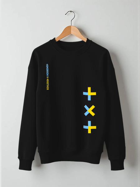 Заказать свитшот в Москве. Свитшот унисекс хлопковый TXT / Tomorrow X Together  от geekbox - готовые дизайны и нанесение принтов.
