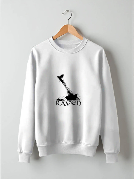 Заказать свитшот в Москве. Свитшот унисекс хлопковый Raven Brand от Raven - готовые дизайны и нанесение принтов.