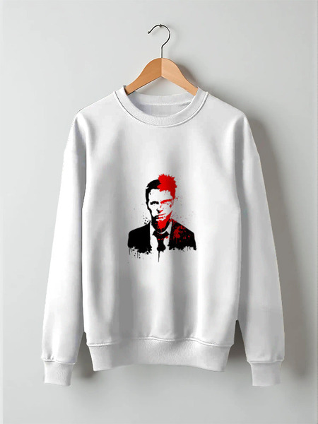 Заказать свитшот в Москве. Свитшот унисекс хлопковый Fight Club от YellowCloverShop - готовые дизайны и нанесение принтов.