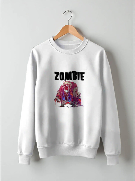 Заказать свитшот в Москве. Свитшот унисекс хлопковый Zombie Cat от Leichenwagen - готовые дизайны и нанесение принтов.