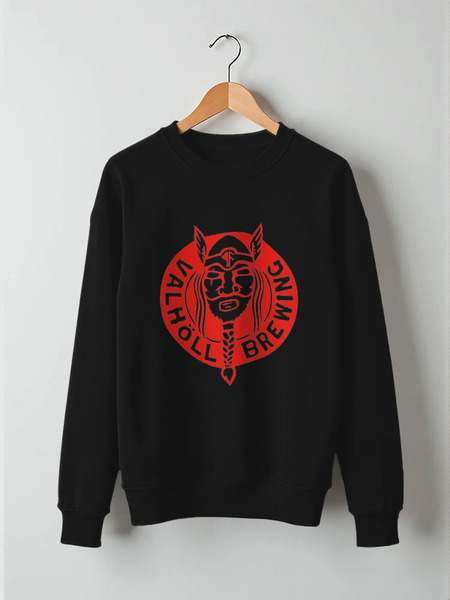 Заказать свитшот в Москве. Свитшот унисекс хлопковый Путь воина от shop-viking - готовые дизайны и нанесение принтов.