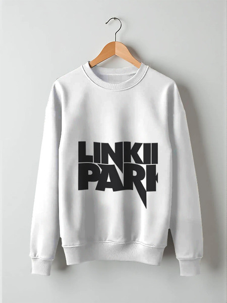 Заказать свитшот в Москве. Свитшот унисекс хлопковый Linkin Park logo от alexunder - готовые дизайны и нанесение принтов.