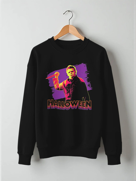 Заказать свитшот в Москве. Свитшот унисекс хлопковый Halloween от printik - готовые дизайны и нанесение принтов.