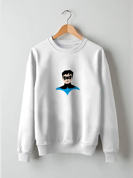 Заказать свитшот в Москве. Свитшот унисекс хлопковый Найтвинг (Nightwing) от fanart - готовые дизайны и нанесение принтов.