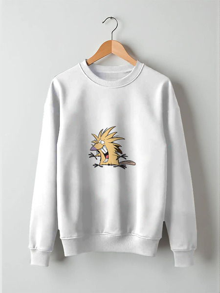 Заказать свитшот в Москве. Свитшот унисекс хлопковый The Angry Beavers от Easy-store - готовые дизайны и нанесение принтов.