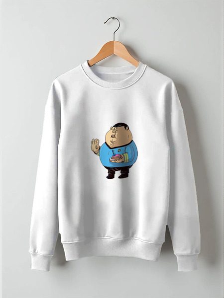 Заказать свитшот в Москве. Свитшот унисекс хлопковый Fat Spock от priceless - готовые дизайны и нанесение принтов.