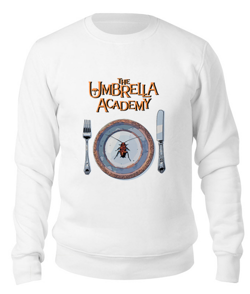 Заказать свитшот в Москве. Свитшот унисекс хлопковый Академия Амбрелла от geekbox - готовые дизайны и нанесение принтов.