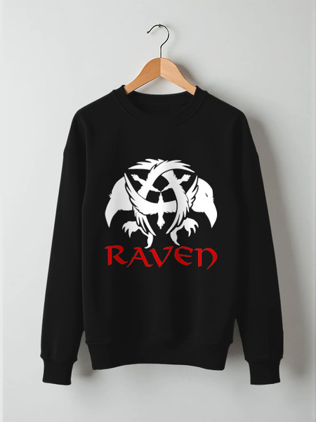 Заказать свитшот в Москве. Свитшот унисекс хлопковый Raven Brand от Raven - готовые дизайны и нанесение принтов.