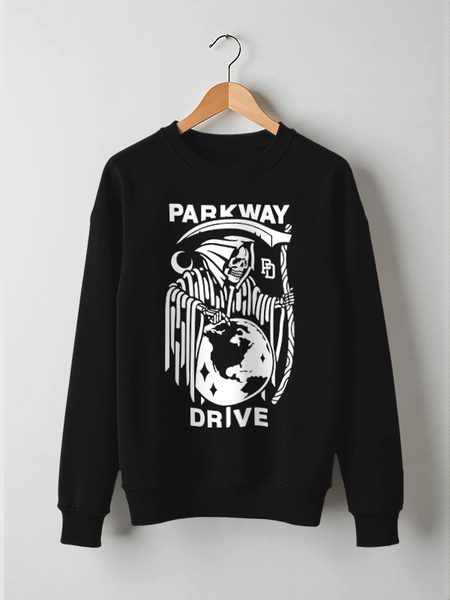 Заказать свитшот в Москве. Свитшот унисекс хлопковый Parkway Drive от geekbox - готовые дизайны и нанесение принтов.