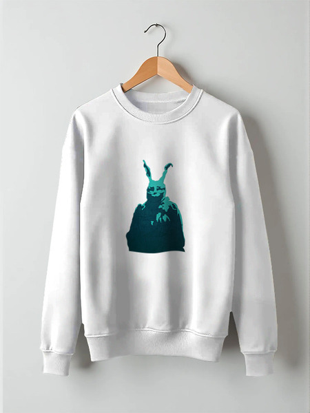 Заказать свитшот в Москве. Свитшот унисекс хлопковый Donnie Darko от tw1t - готовые дизайны и нанесение принтов.