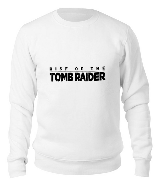 Заказать свитшот в Москве. Свитшот унисекс хлопковый Tomb Raider от THE_NISE  - готовые дизайны и нанесение принтов.