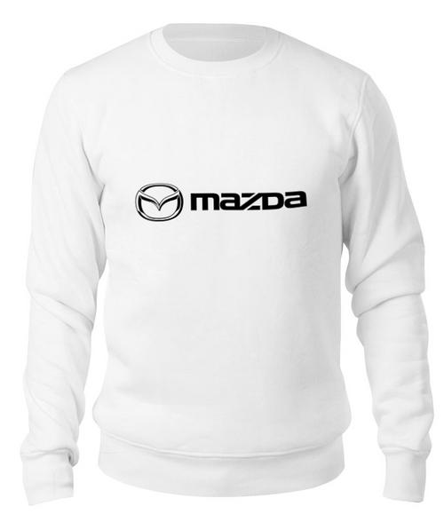 Заказать свитшот в Москве. Свитшот унисекс хлопковый Mazda от THE_NISE  - готовые дизайны и нанесение принтов.