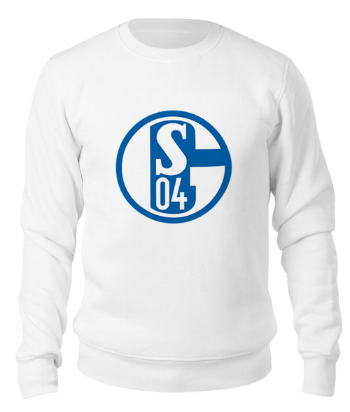 Заказать свитшот в Москве. Свитшот унисекс хлопковый Schalke 04 от THE_NISE  - готовые дизайны и нанесение принтов.