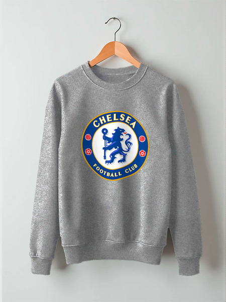 Заказать свитшот в Москве. Свитшот унисекс хлопковый CHELSEA FC от balden - готовые дизайны и нанесение принтов.