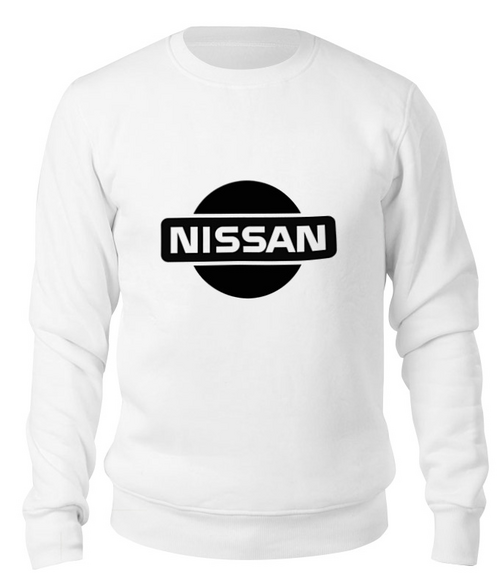 Заказать свитшот в Москве. Свитшот унисекс хлопковый Nissan от THE_NISE  - готовые дизайны и нанесение принтов.