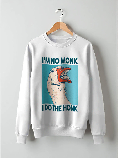 Заказать свитшот в Москве. Свитшот унисекс хлопковый I do the Honk от Павел Павел - готовые дизайны и нанесение принтов.