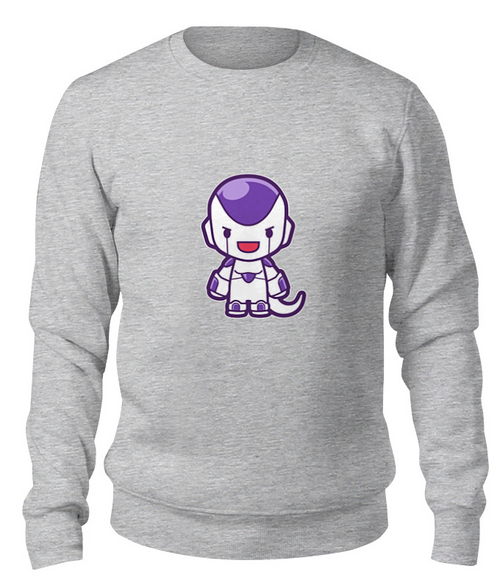 Заказать свитшот в Москве. Свитшот унисекс хлопковый Frieza (Dragon Ball) от trugift - готовые дизайны и нанесение принтов.