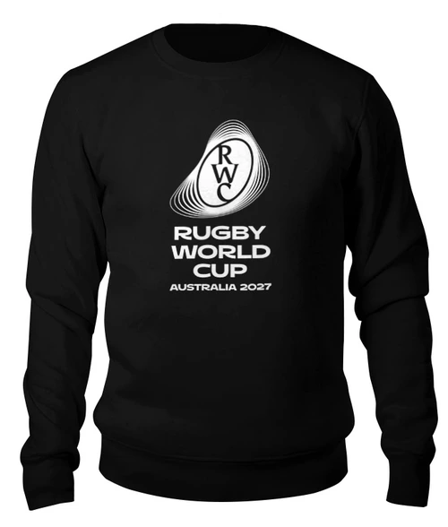 Заказать свитшот в Москве. Свитшот унисекс хлопковый Австралия 2027 от Rugby  Man - готовые дизайны и нанесение принтов.