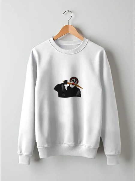 Заказать свитшот в Москве. Свитшот унисекс хлопковый Мужик от YellowCloverShop - готовые дизайны и нанесение принтов.
