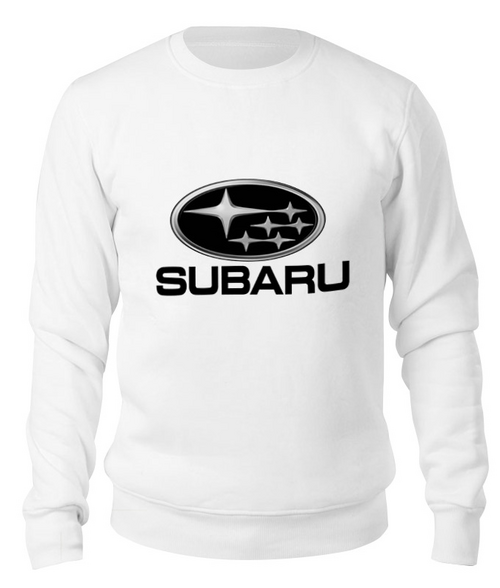 Заказать свитшот в Москве. Свитшот унисекс хлопковый Subaru от THE_NISE  - готовые дизайны и нанесение принтов.