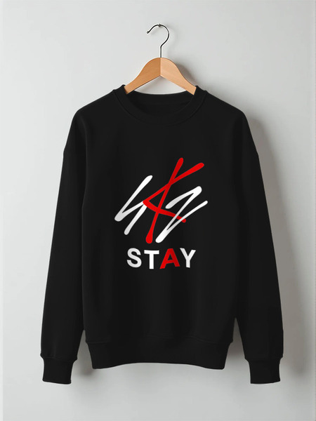 Заказать свитшот в Москве. Свитшот унисекс хлопковый STRAY KIDS  от geekbox - готовые дизайны и нанесение принтов.